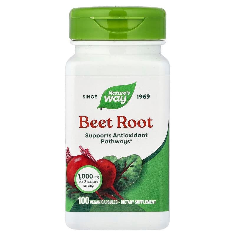 Beet Root, 100 Vegan Capsules Packaging May Vary Pack Of 3
