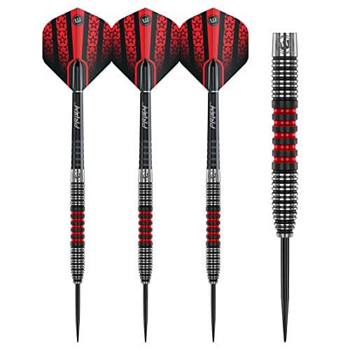 Winmau Joe Cullen Signature Edition 21 Gram Tungsten Darts Set with Flights and Stems (Shafts)