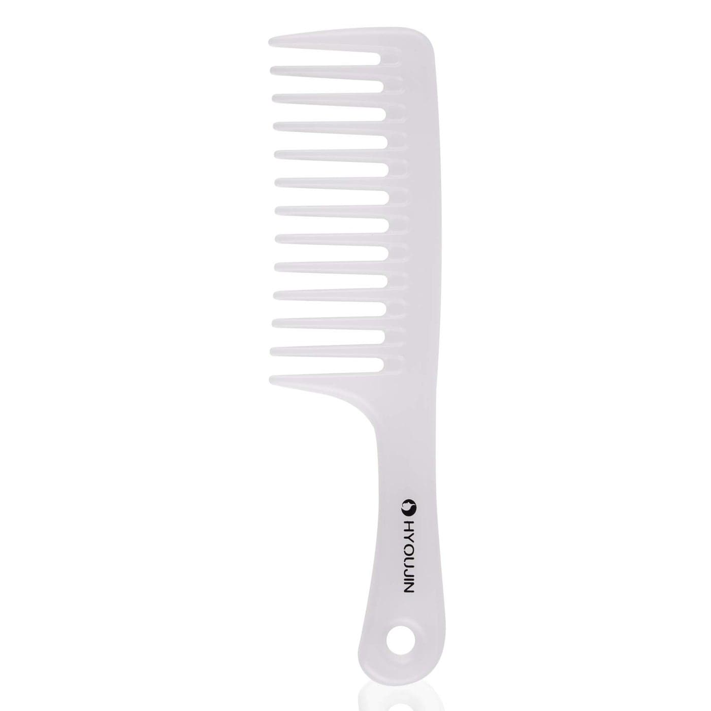 HYOUJIN Wide Tooth Comb Detangling Hair Brush Paddle Hair Comb Care Handgrip CombBest Styling Comb for Long Wet or Curly Reduce Hair Loss and Dandruff HeadacheMinimal breakages