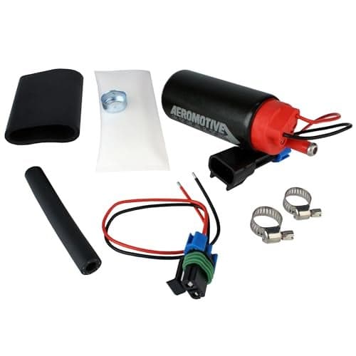 Aeromotive 11540 340 Series Stealth Intank Fuel Pump High Horsepower 12V Electric EFI and Carbureted Engines Gas or E85 Fuel Type Center Inlet