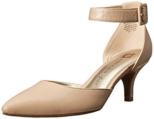Anne Klein Women's Fabulist D'Orsay Pump, Natural, 8.5 M US