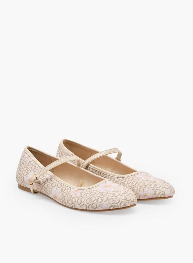 Women Buckle Closure Ballerina Shoes — 41