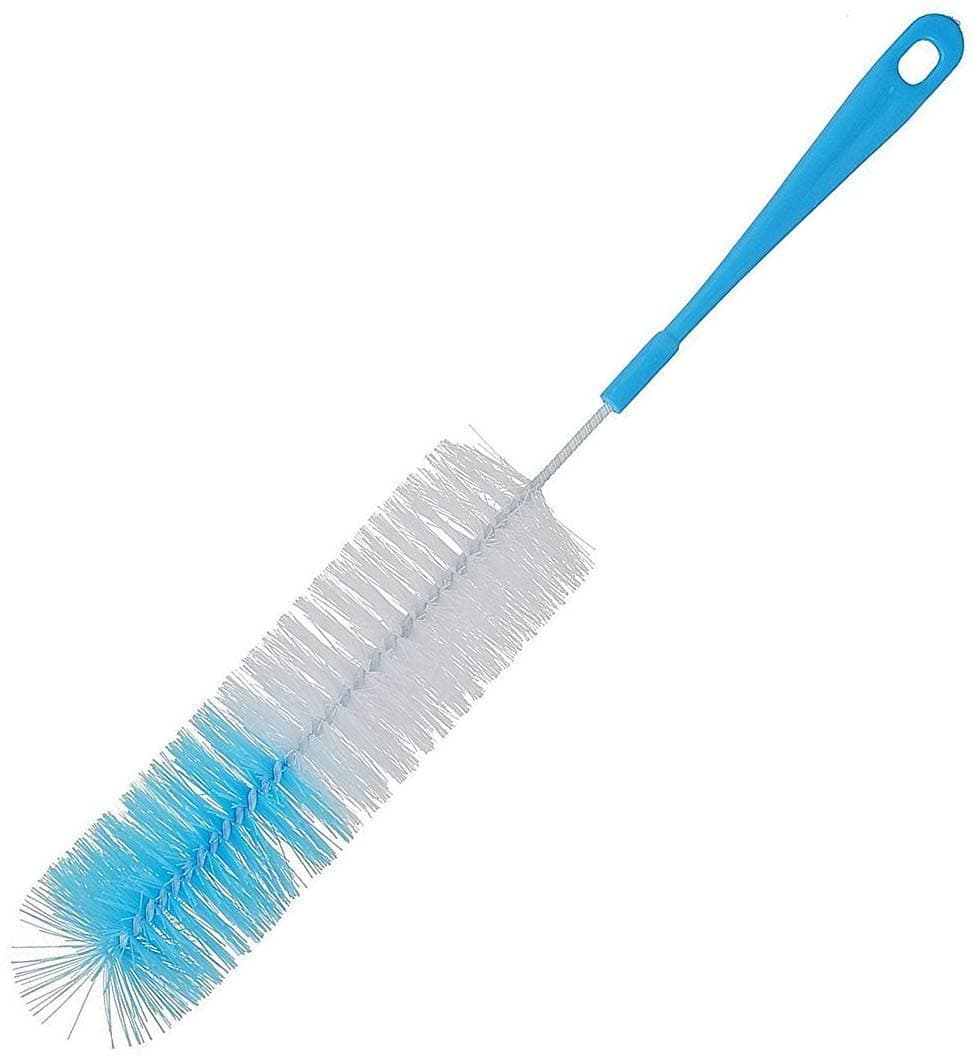 INKulture Cleaning Nylon Brush 16" Long x 2.17" Extra Wide Cleaner for Washing Decanter, Thermos (Multy)