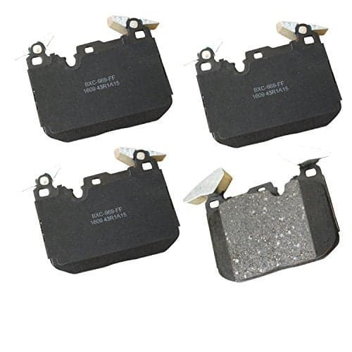 Bendix Premium SBC1609 Ceramic Front Brake Pads for Select Models BMW 228i,xDrive,230i,320i,328i,330i,335i,GT 340i,428i,Gran Coupe,430i,435i,440i,ActiveHybrid 3,i8,M235i,M240i