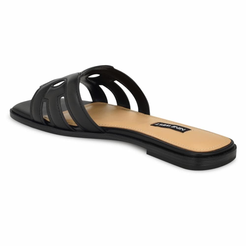 Nine West Womens Geena3 Sandal Black 001 5