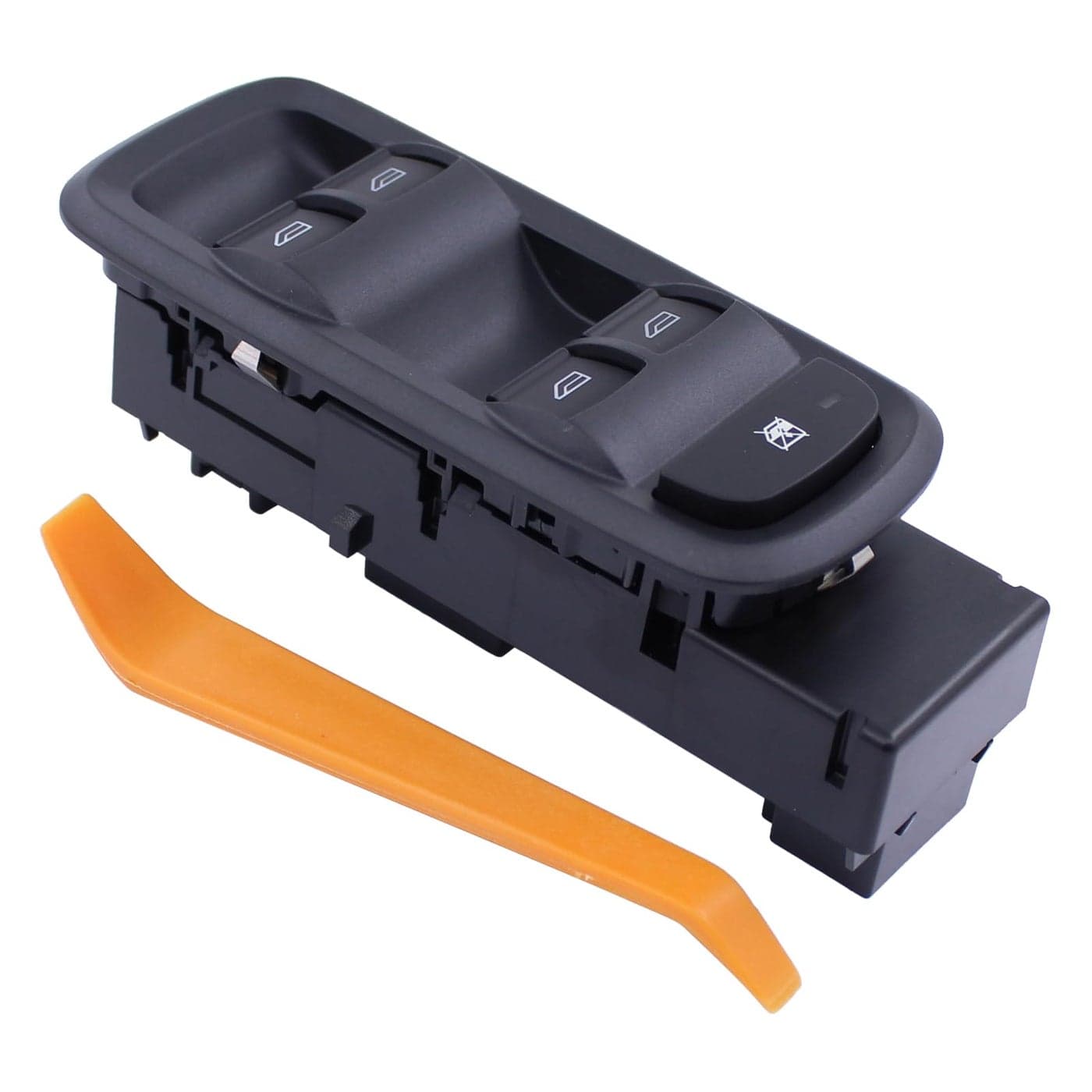 ApplianPar Front Driver Left Side Master Power Window Switch Button for Ford Fiesta 20112013