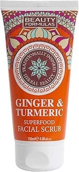 Beauty Formulas Ginger And Turmeric Superfood Facial Scrub