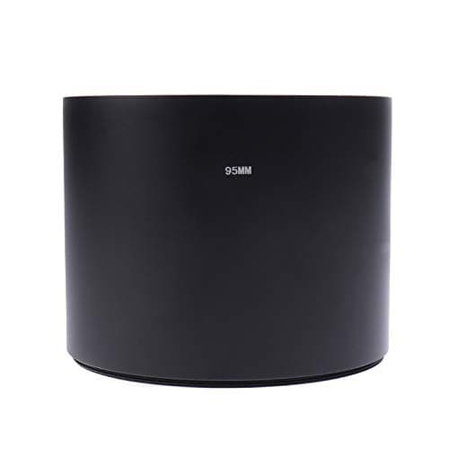 FocusFoto 95mm Metal Telephoto Tele Long Lens Hood Shade for Sigma Contemporary 150-600mm F5-6.3 DG OS HSM Lens, for Sony FE 200-600mm F5.6-6.3 G OSS; for Tamron SP 150-600mm f/5-6.3 Di VC USD G2