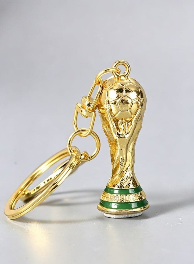 World Cup Creative Keychain, Hercules Cup Metal Keychain Event Gift Souvenir Pendant