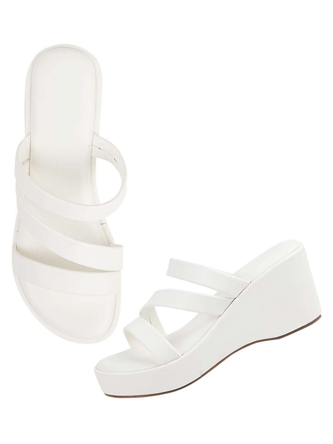 SilverArrow Womens Crystal Tide White Heeled Sandal_7 UK (4dnyhl0112)