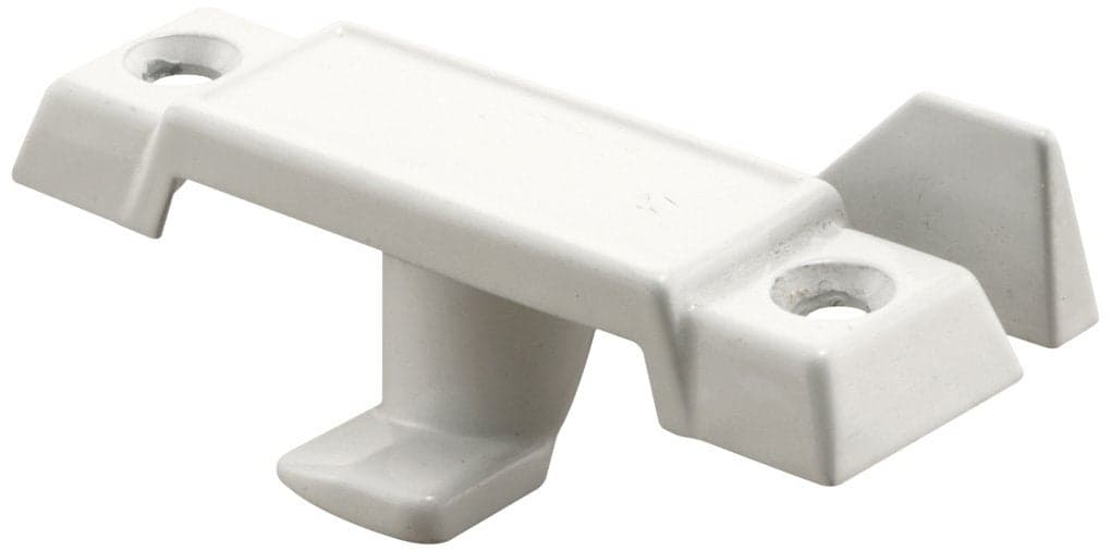 PrimeLine F 2756 Sash Lock Deep Offset Latch 932 In Projection Fits Single and Double Hung Metal Windows Diecast WhitePainted Single Pack