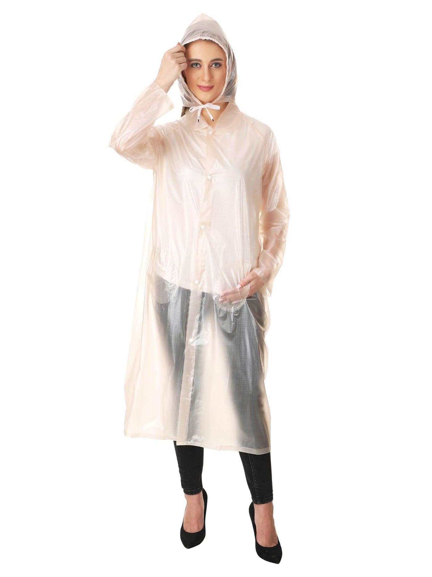 REXBURG Trendy 2022 Series Stylish Women's Rain Coat Absolute Comfortable and Made with 100% Water Proof Material.