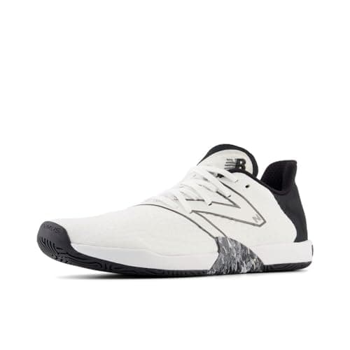 New Balance Men's Minimus TR V1 Cross Trainer, White/Black, 7 Wide