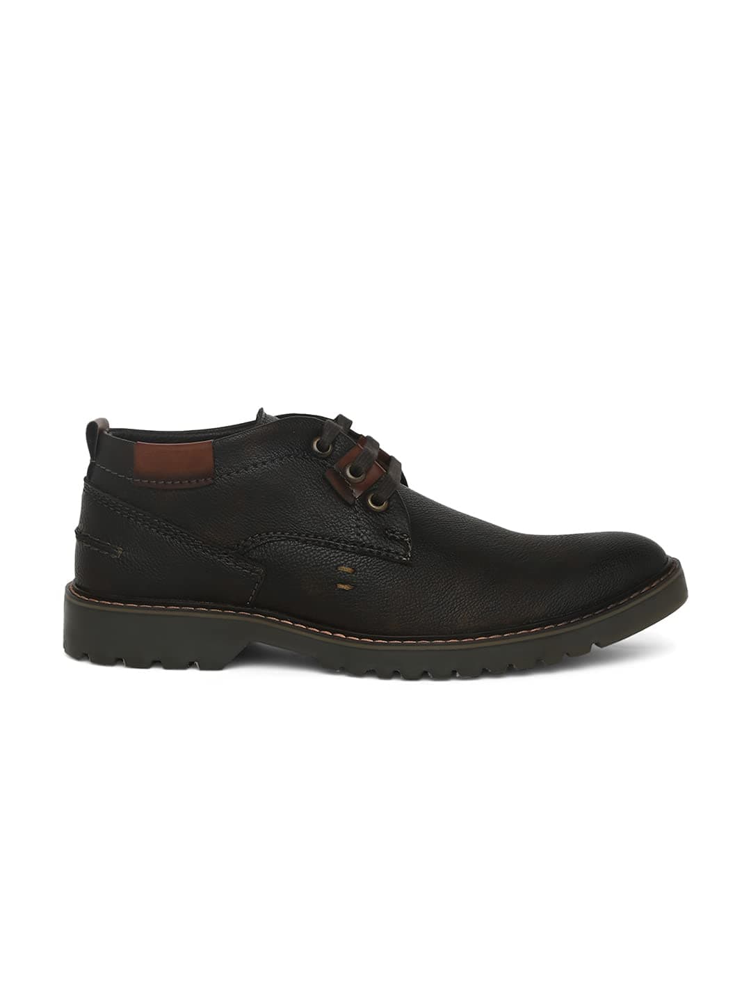 Buckaroo Jaripeo Vegan Leather Brown Casual Shoes for Men: Delmar