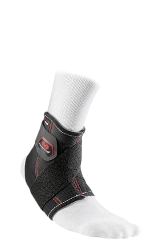 McDavid Ankle Support With Strap (Black, Medium)