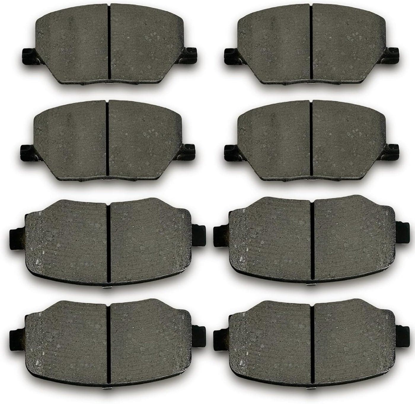 TALAMOYI D1811 D1809 Front Rear Ceramic Brake Pads Sets Fit For Fiat 500X 2016-2018,For Jeep Compass 2016-2020,For Jeep Renegade 2015-2019