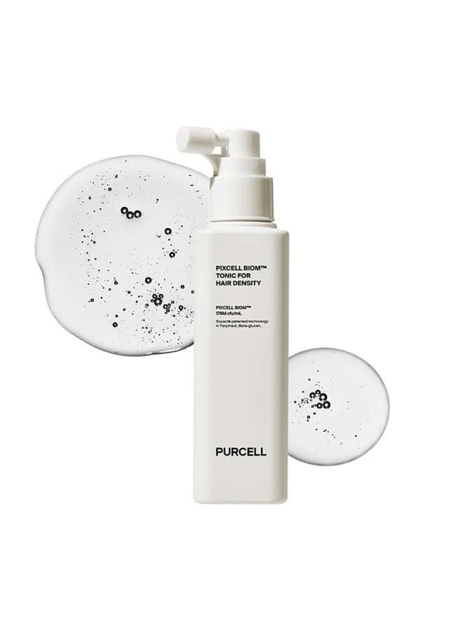 Pixcell Biom Scalp Tonic for Hair Density – formulated with Soyact and 4-Terpineol for Scalp Barrier (4.39 fl oz / 130 ml)