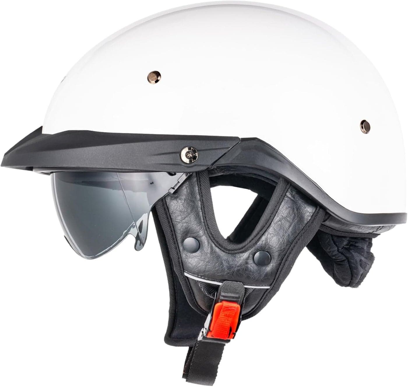VCOROS VHF04 Retro Half Helmet Open Face for Men and Women - Scooter and Cruiser