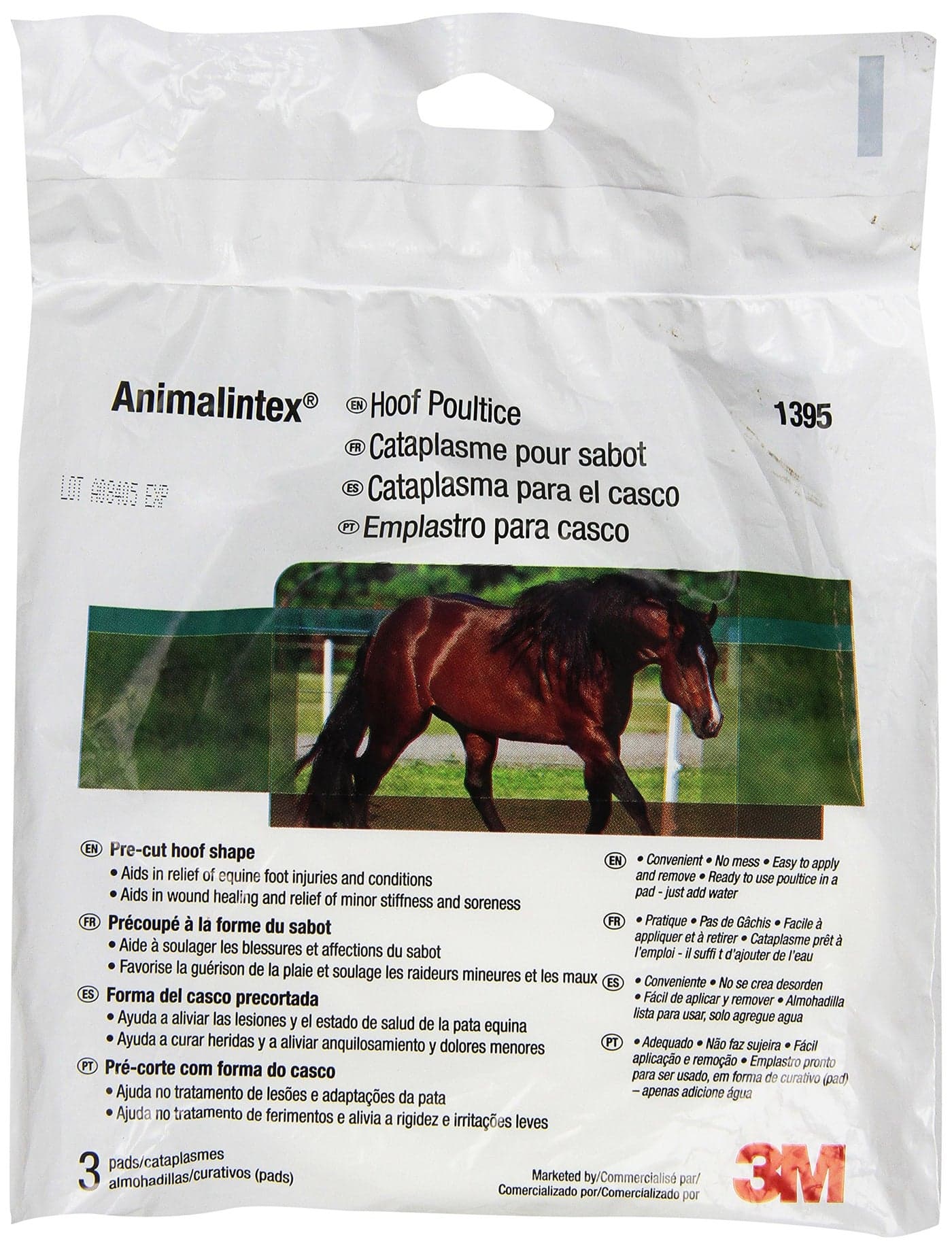 3M Animalintex Hoof Pads 1395
