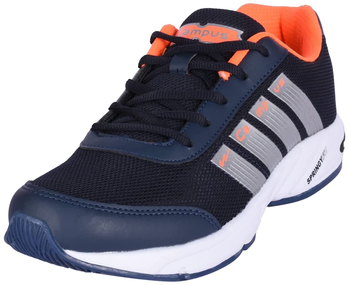 Campus Men's Bull PRO Navy/F.ORG Running Shoes - 6UK/India CG-69A
