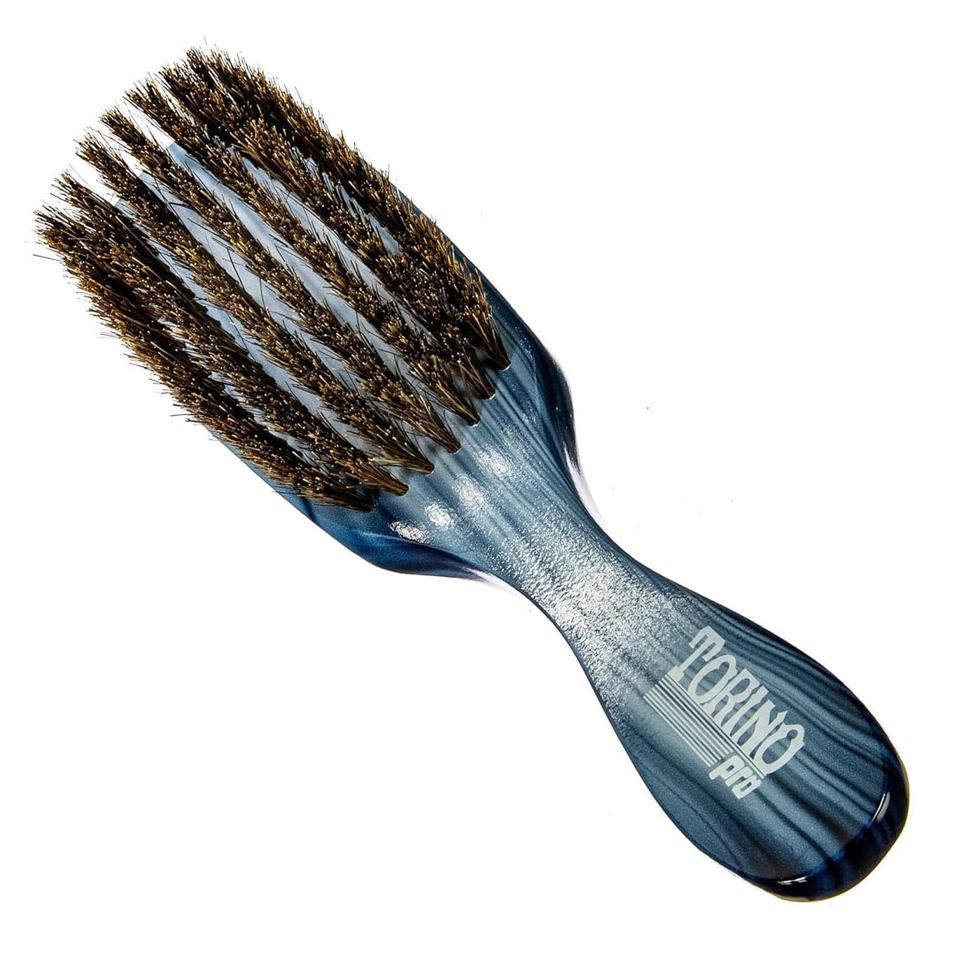 Torino Pro Wave Brush 87497 Row Medium Soft bristles 100 Pure Boar Bristles Great Workhorse for laying down your 360 Waves