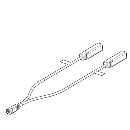 Humminbird Left / Right Splitter Cable, HELIX Side Imaging – 9 M SILR Y