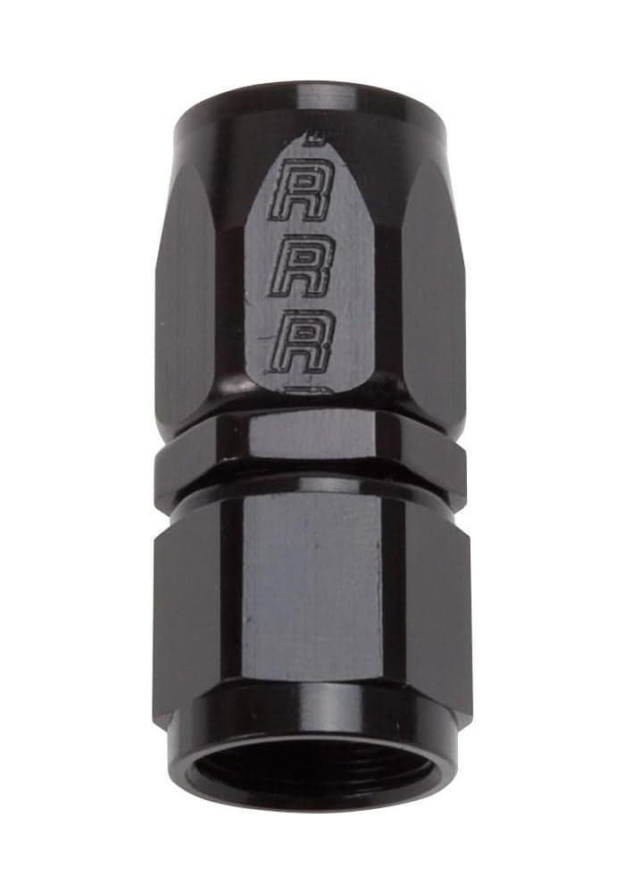 RUSSELL Edelbrock 610045 Full Flow Hose End Straight -10AN Black Finish