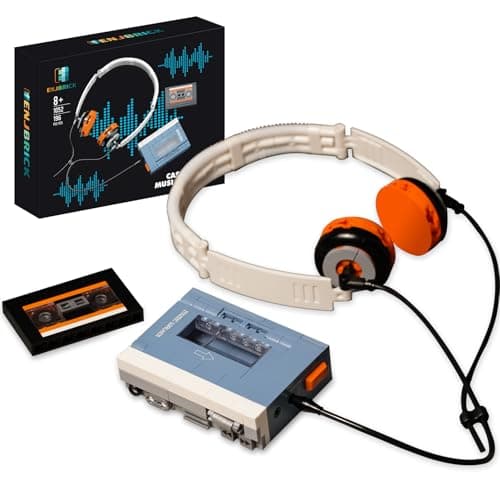 Creator Music Player Building Set Compatible with Lego for AdultsChristmas Toys for Boys and Girls 814 YearsRetro Model Building Kit