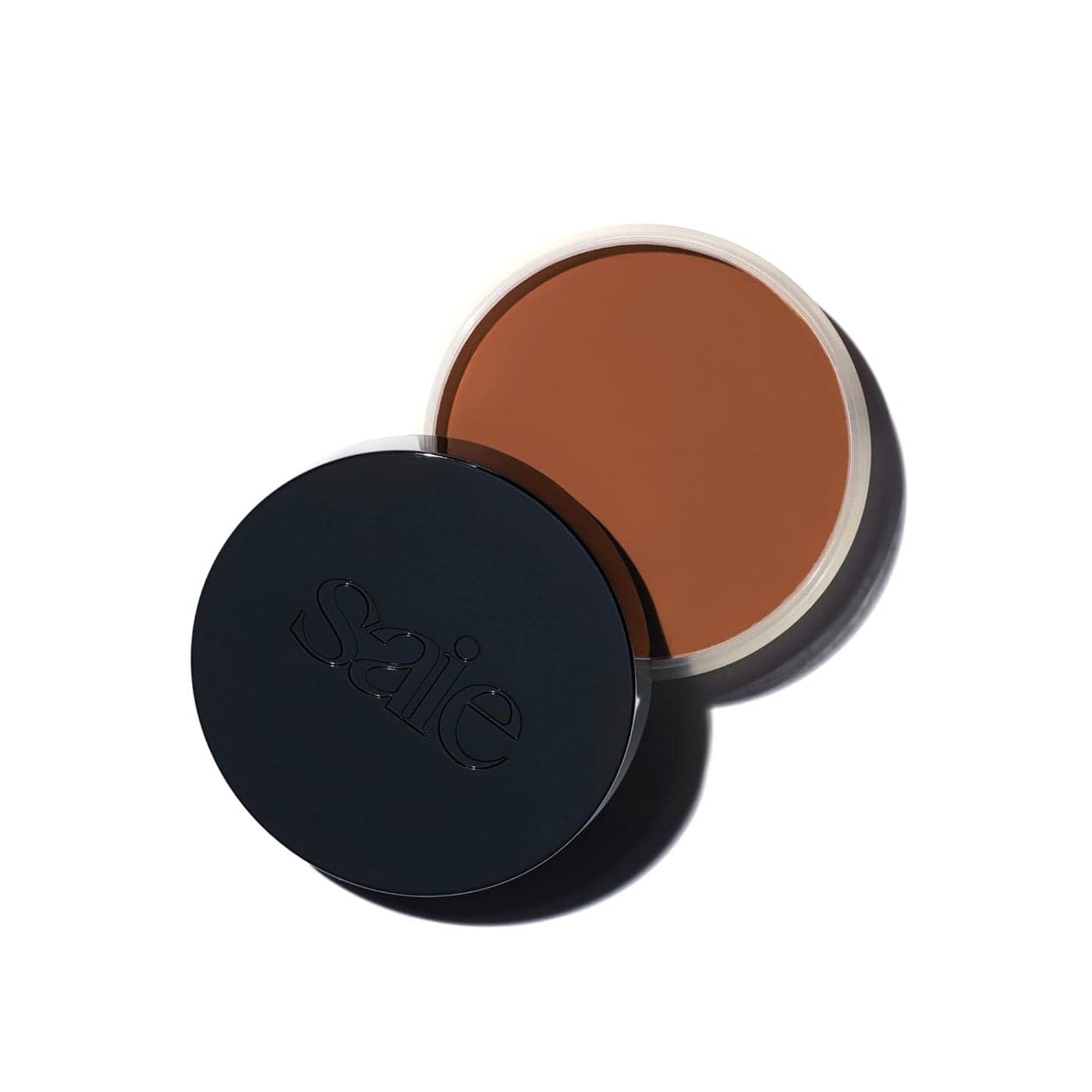 Saie Sun Melt Bronzer Buildable CreamBalm Bronzer For Face Sculpting Cream Contour with Velvet Finish Tan Bronze 1 oz