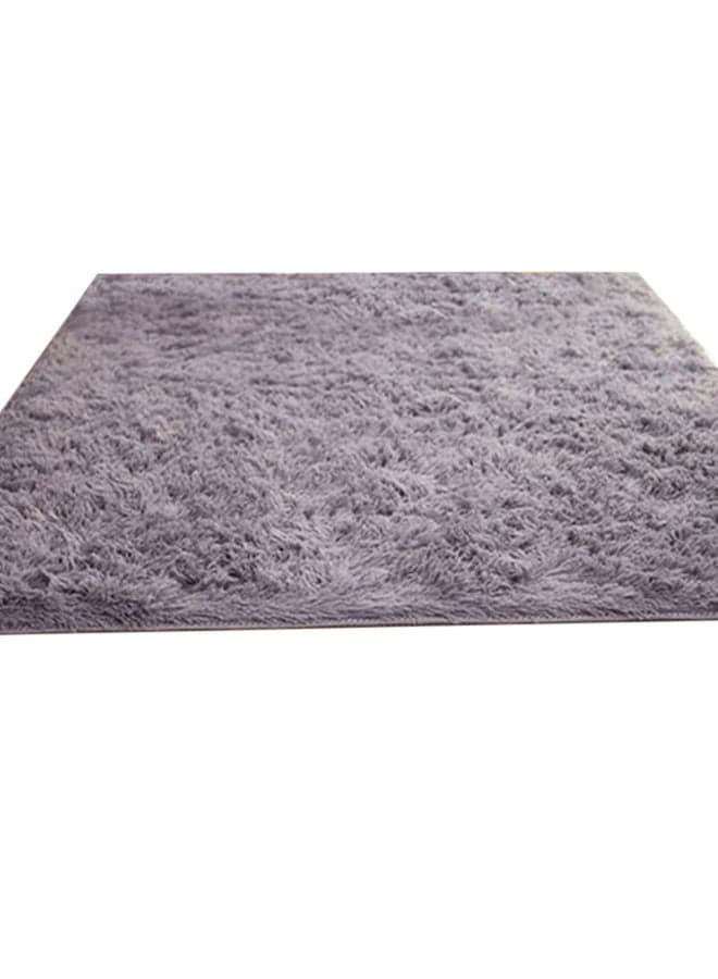 Anti-Skid Soft Area Rug Grey 40x60centimeter
