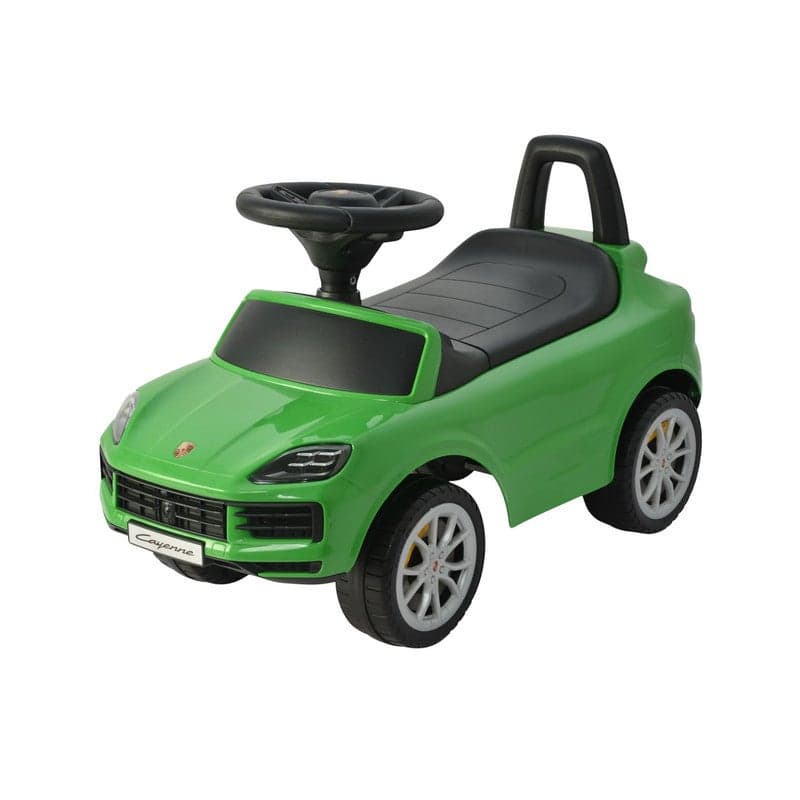 Porsche Cayenne LB-328 Ride-On Push Car for Kids | Musical Steering | Under-Seat Storage | Anti-Roll Over Stopper | Back Support | Age 1–3 Years - Green