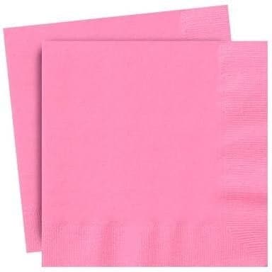 Wanna Party Light Paper Napkins (Pink, Pack of 20)