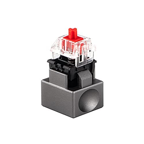 New Fashion Kingdom Metal Switch Opener Mechanical Keyboard Keycaps Lubricate Aluminum for Kailh - Gray