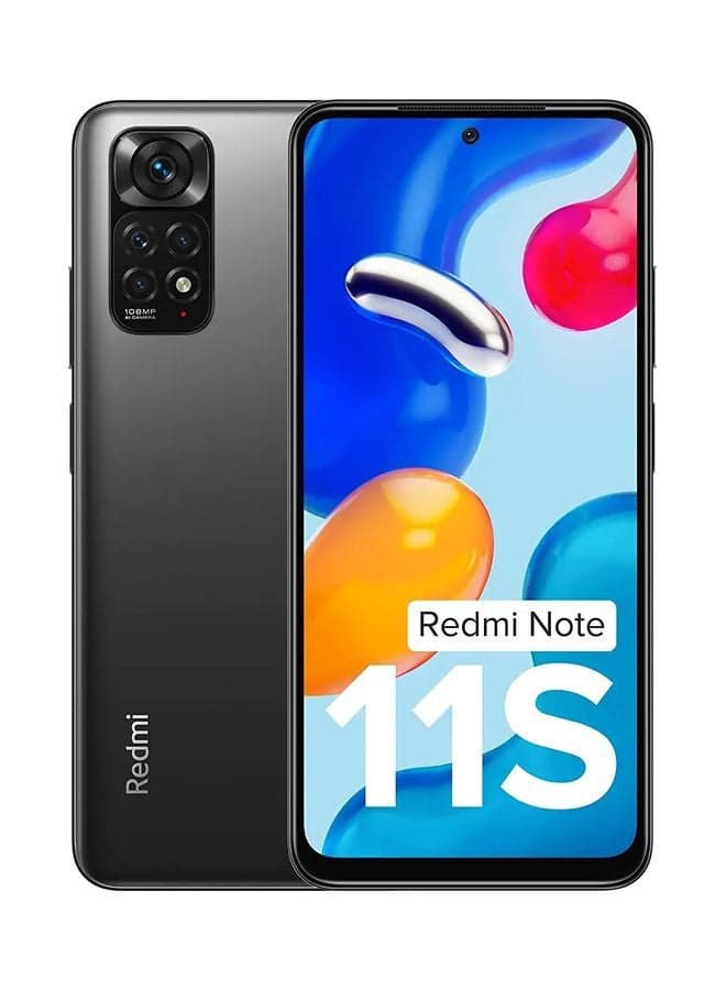 Redmi Note 11S 4G Dual SIM Space Black 8GB RAM 128GB - Indian Version