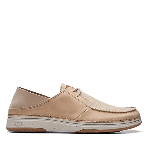 Clarks Men's Nature 5 Moc Moccasin, Sand, 7