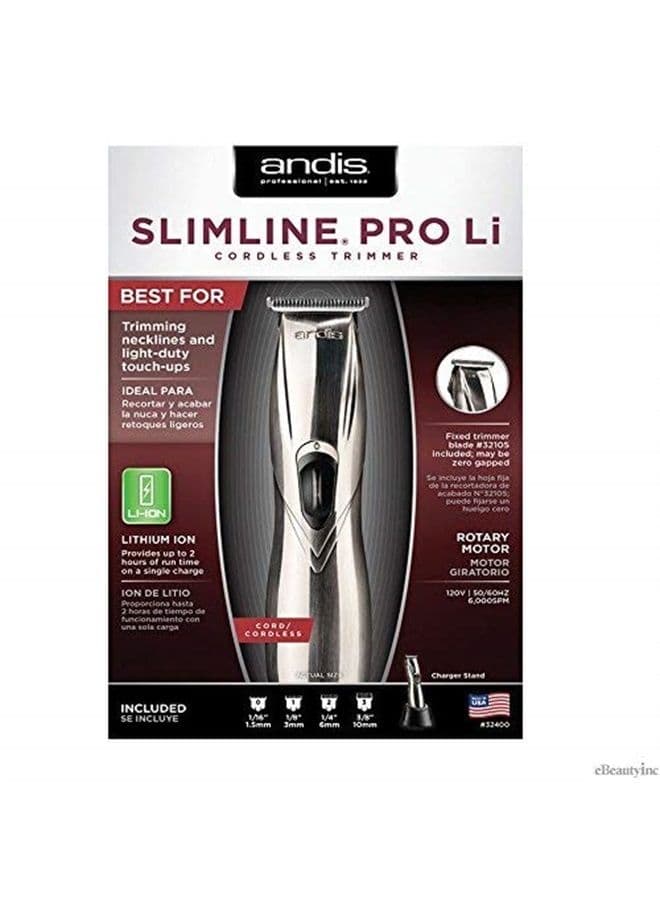 Professional Slimline Cord/Cordless Trimmer - 6000SPM (Slimline Ion)