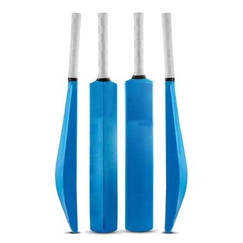 Encanto Plastic Bat, Blue Cricket Bat Size-5 Plastic Bat, Tennis Cricket Bat, Turf Tennis Bat Lightweight