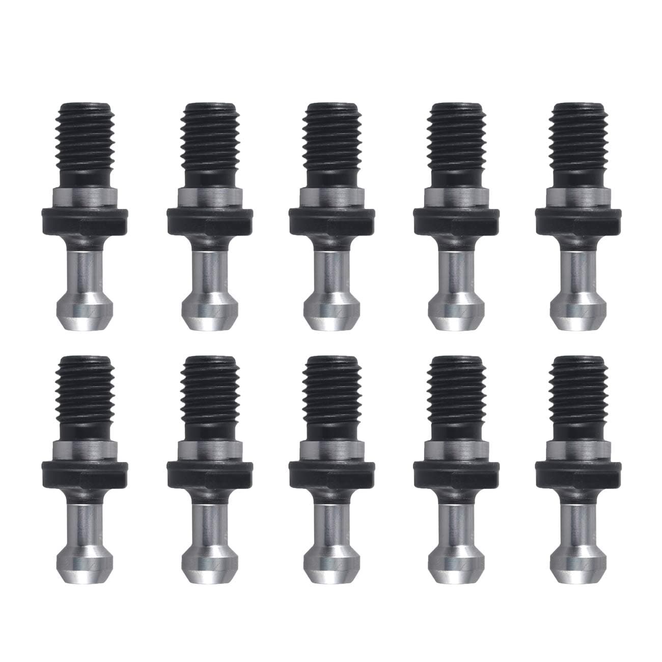 HGC 10pcs BT30 45 Degree Pull Stud Retention Knob CNC Milling Tool Holder