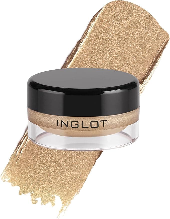 Inglot AMC Eyeliner Gel White Matte with High Intensity Pigments Longlasting Waterproof Smudgeproof Vegan Crueltyfree Hypoallergenic 55 g 76