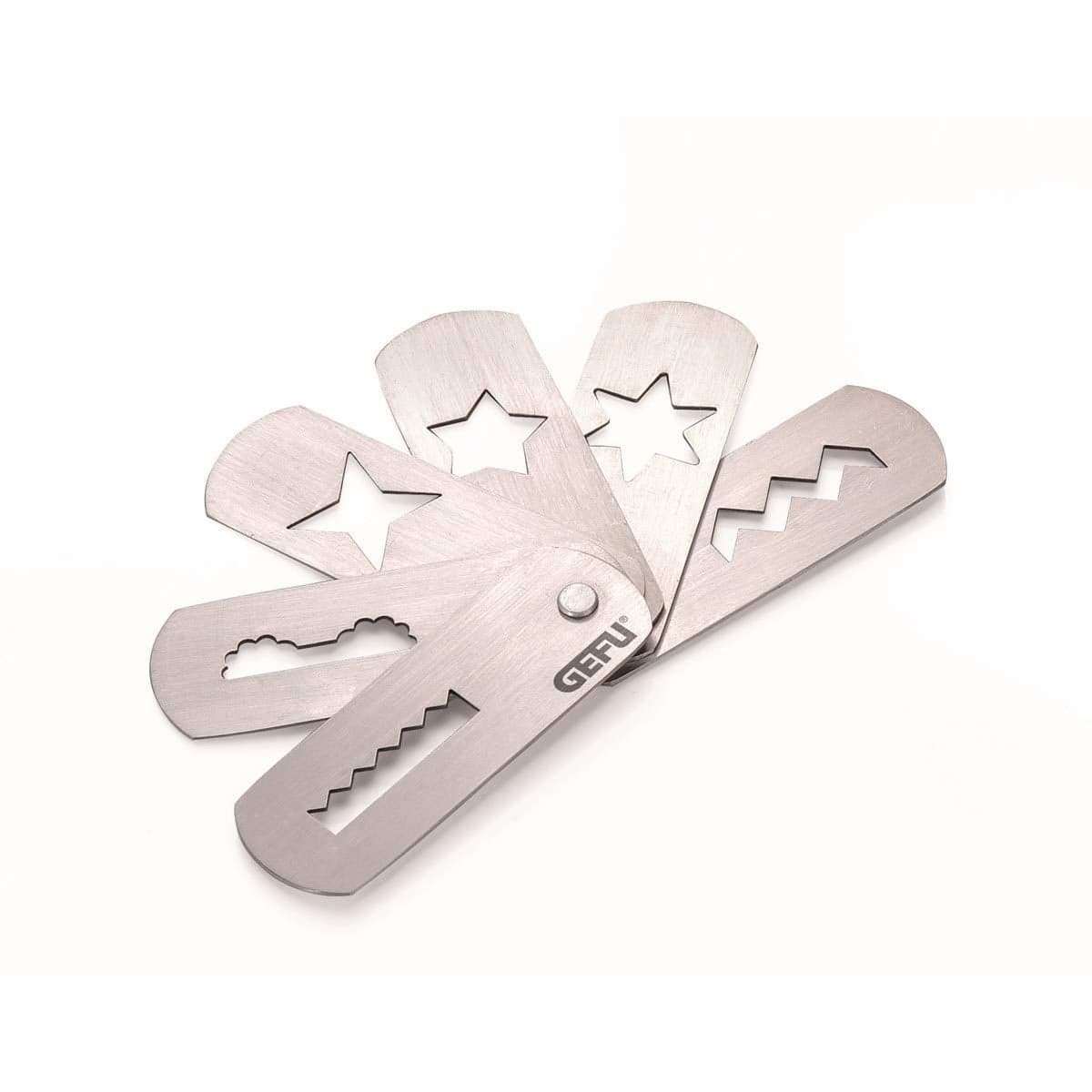 Gefu Cookie Press Attachment Size 78 Steel 68cm