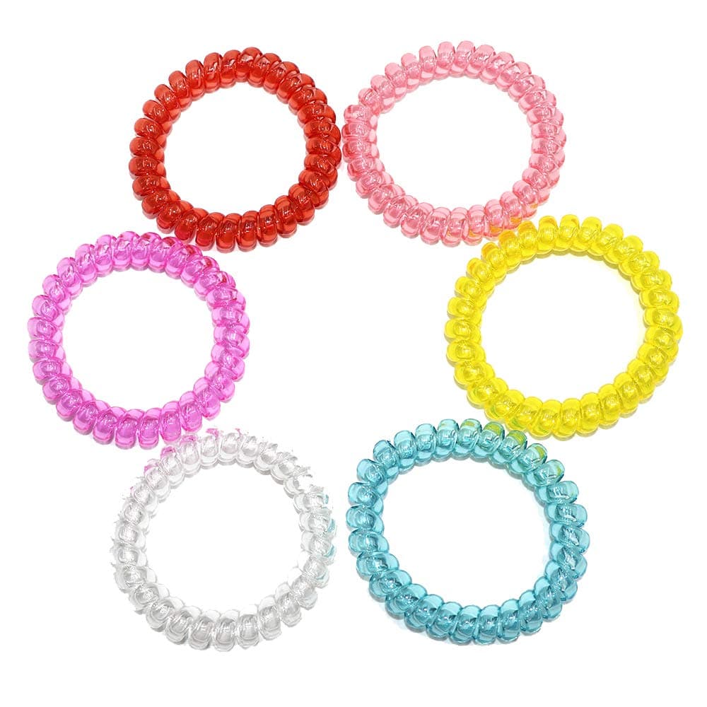 Teething Toys for Kids Babies with Autism, Stretchy Sensory Chew Toys for Boys Girls Chewing Biting, 6 Pack Coil Teething Toys for ADHD Fidget Anxiety or Special Needs