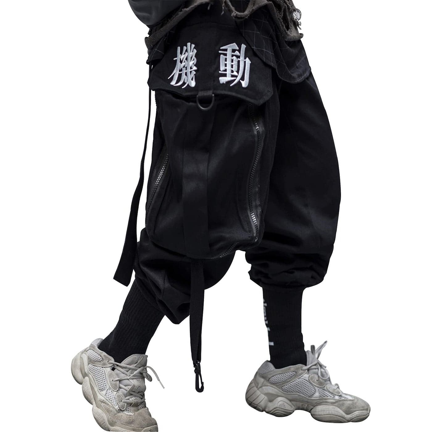 Niepce Inc Mens Japanese Streetwear Techwear Cargo Pants Small Black