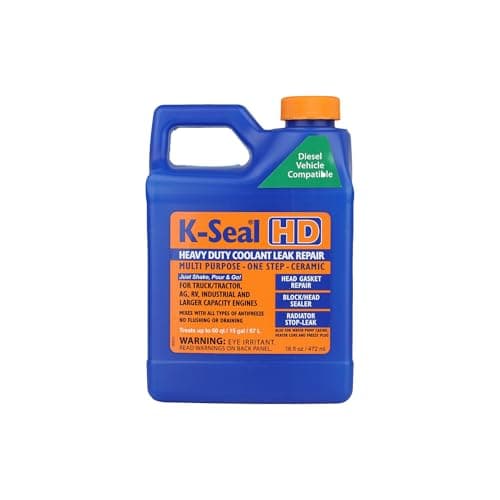 KSeal ST5516 HeavyDuty MultiPurpose One Step Coolant Leak Repair 16 oz Pour and Go Mixes with All Antifreeze No Flushing Required
