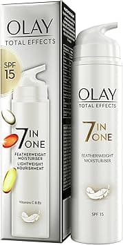 Olay Total Effects Featherweight 7 in 1 AntiAgeing Moisturiser SPF 15 50ml