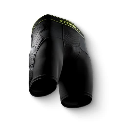 Storelli Unisex BodyShield Impact Sliders HighImpact Protection SweatWicking UVResistant Athletic Undershorts for Soccer HeavyDuty Sports Black Youth Medium