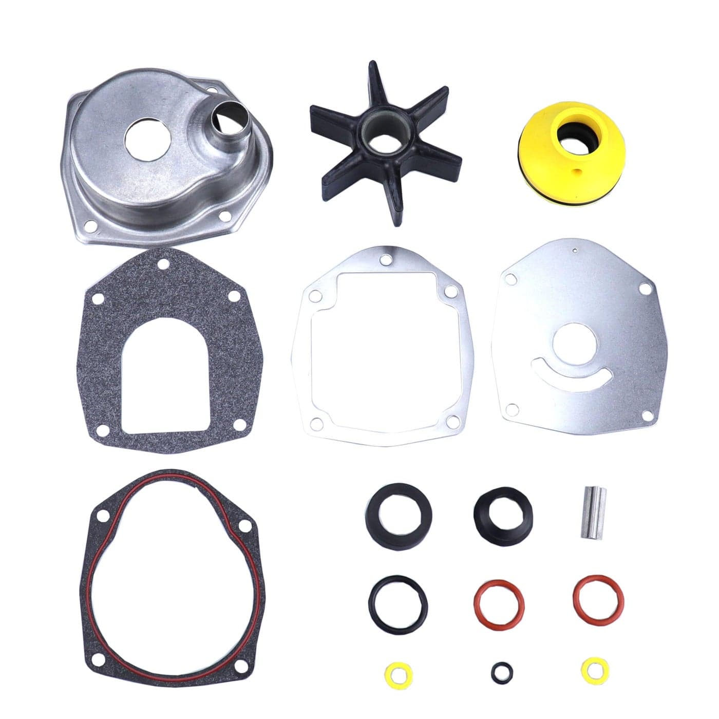 MOCW Water Pump Repair Kit Compatible with 19912021 Mercury MerCruiser Alpha 1 Gen 2 Drives 200HP 225HP 250HP Water Pump Impeller Kit Replace 817275A4 817275Q05 183147 47430261 47430262