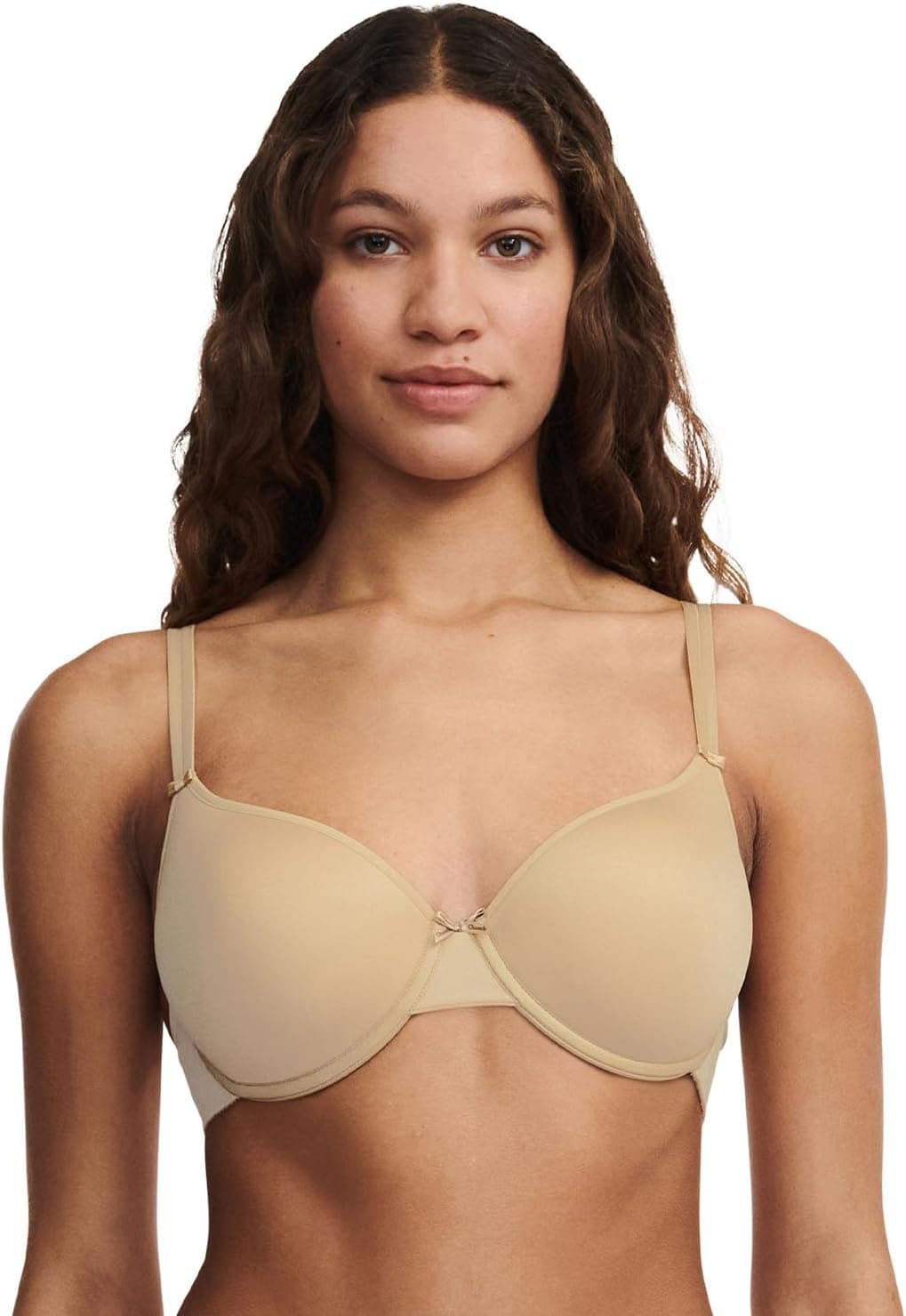 Chantelle Womens Basic Invisible Smooth TShirt Bra Beige 36B