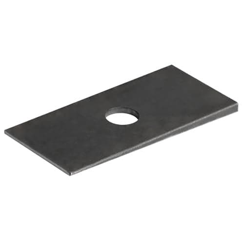 eoere 4 PCS Steel Shim Beveled Washers 2 Degree Axle Suspension Leaf Spring Underpinning Tapered Wedges