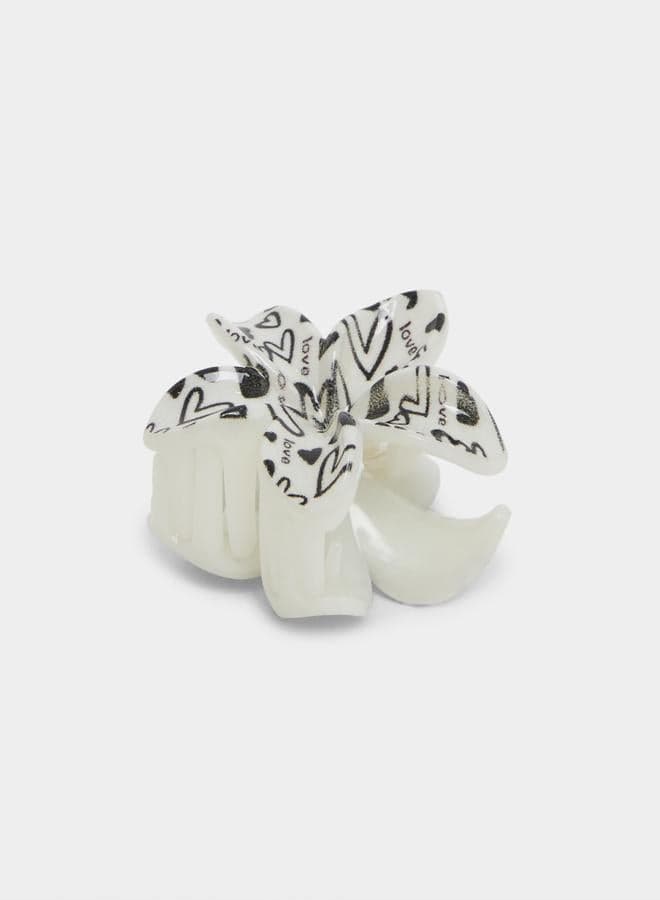 Printed Hair Claw