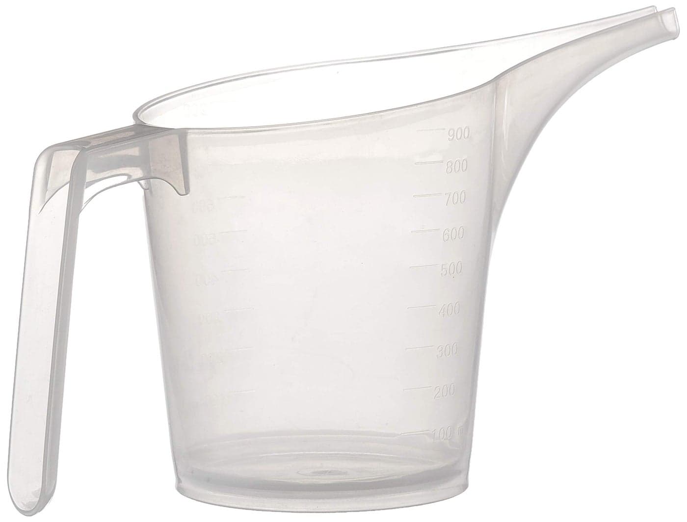 Fox Run Easy Pour Measuring Cup with Funnel Spout 35 Clear Plastic